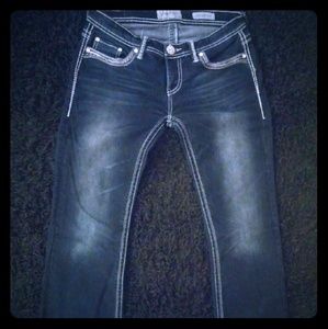 DAYTRIP jeans. Boot cut. Leo.